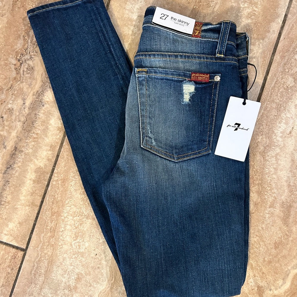 7 For All Mankind Skinny  NWT